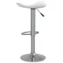 Kitchen stool 2 pcs chrome steel white artificial leather by vidaXL, Kitchen stools - Ref: Foro24-335089, Price: 97,60 €, Dis...