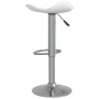 Küchenhocker 2 Stk. Chromstahl, weißes Kunstleder von vidaXL, Küchenhocker - Ref: Foro24-335089, Preis: 99,43 €, Rabatt: %
