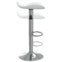 Küchenhocker 2 Stk. Chromstahl, weißes Kunstleder von vidaXL, Küchenhocker - Ref: Foro24-335089, Preis: 99,43 €, Rabatt: %