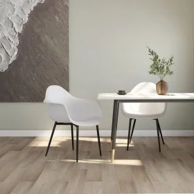 Dining chairs 2 units white PP by vidaXL, dining chairs - Ref: Foro24-338073, Price: 139,34 €, Discount: %