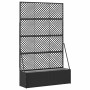 Jardinera Negro 105 x 30 x 170 cm Metal