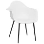 Esszimmerstühle 2 Einheiten, weißes PP von vidaXL, Essstühle - Ref: Foro24-338073, Preis: 139,34 €, Rabatt: %