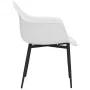 Esszimmerstühle 2 Einheiten, weißes PP von vidaXL, Essstühle - Ref: Foro24-338073, Preis: 139,34 €, Rabatt: %