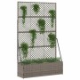 Jardinera Gris 105 x 30 x 170 cm Metal