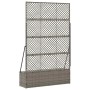 Jardinera Gris 105 x 30 x 170 cm Metal