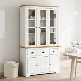 Aparador alto BODO madera pino blanco marrón 115,5x43x200,5 cm von vidaXL, Sideboards - Ref: Foro24-3206452, Preis: 521,04 €,...