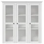 BODO hohes Sideboard aus massivem weißem Kiefernholz 115,5 x 43 x 200,5 cm von vidaXL, Sideboards - Ref: Foro24-3206451, Prei...