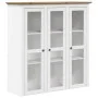 Aparador alto BODO madera pino blanco marrón 115,5x43x200,5 cm by vidaXL, Sideboards - Ref: Foro24-3206452, Price: 521,04 €, ...