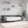 Dark gray fabric sofa bed 80x200 cm by vidaXL, Beds and slatted bases - Ref: Foro24-354157, Price: 184,97 €, Discount: %