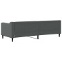 Dark gray fabric sofa bed 80x200 cm by vidaXL, Beds and slatted bases - Ref: Foro24-354157, Price: 184,97 €, Discount: %