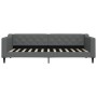 Sofá cama tela gris oscuro 90x200 cm de vidaXL, Camas y somieres - Ref: Foro24-354162, Precio: 192,98 €, Descuento: %