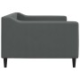 Sofá cama tela gris oscuro 90x200 cm de vidaXL, Camas y somieres - Ref: Foro24-354162, Precio: 192,98 €, Descuento: %