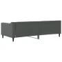 Dark gray fabric sofa bed 90x200 cm by vidaXL, Beds and slatted bases - Ref: Foro24-354162, Price: 188,86 €, Discount: %
