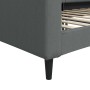 Dark gray fabric sofa bed 90x190 cm by vidaXL, Beds and slatted bases - Ref: Foro24-354172, Price: 195,42 €, Discount: %