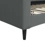 Dark gray fabric sofa bed 90x190 cm by vidaXL, Beds and slatted bases - Ref: Foro24-354172, Price: 186,91 €, Discount: %