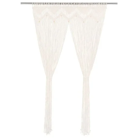 Macrame cotton curtain 140x240 cm by vidaXL, Curtains and curtains - Ref: Foro24-133908, Price: 42,40 €, Discount: %