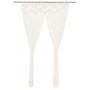 Cortina de macramé algodón 140x240 cm de vidaXL, Cortinas y visillos - Ref: Foro24-133908, Precio: 43,29 €, Descuento: %