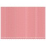 Tela de repuesto de toldo rayas rojas y blancas 4,5x3 m
