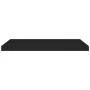 Floating wall shelves 2 pcs MDF black 80x23.5x3.8 cm by vidaXL, Shelves and shelves - Ref: Foro24-323836, Price: 40,11 €, Dis...