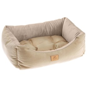 Ferplast Cama para perros y gatos Chester 80 beige