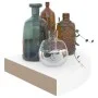 Floating wall shelf 4 pcs glossy white MDF 25x25x3.8 cm by vidaXL, Shelves and shelves - Ref: Foro24-323888, Price: 39,82 €, ...