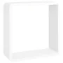 Cube wall shelves 3 units white MDF by vidaXL, Shelves and shelves - Ref: Foro24-323952, Price: 46,92 €, Discount: %