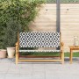 Muebles de jardín Blanco 122 x 78 x 73cm