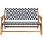 Muebles de jardín Blanco 122 x 78 x 73cm