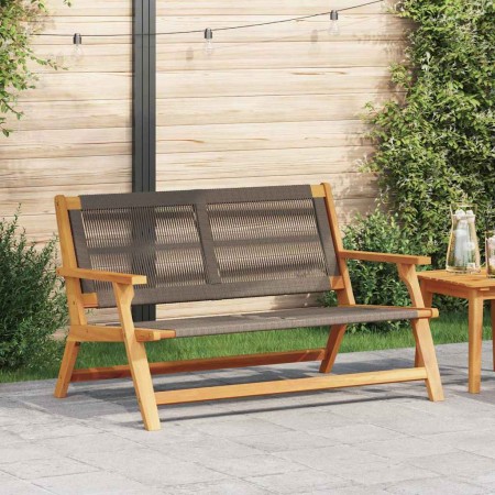 Muebles de jardín Gris 78 x 122 x 73cm Madera maciza de Acacia