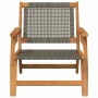 Muebles de jardín 2 pcs Gris 67 x 78 x 73cm
