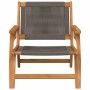 Muebles de jardín 2 pcs Gris 78 x 67 x 73cm