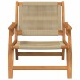 Muebles de jardín 2 pcs Beige 78 x 67 x 73cm