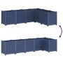Jardinera PP azul gris 160x120x53 cm