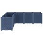 Jardinera PP azul gris 160x160x53 cm
