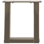 Patas para mesa de centro en forma de U (2 unidades, acero
