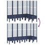 Jardinera con enrejado PP azul gris 160x120x142 cm