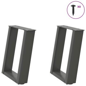 Patas para mesa de centro en forma de U (2 unidades)