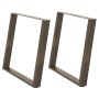 Patas para mesa de comedor en forma de U (2 unidades, acero