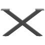 Patas para mesa de centro en forma de X (2 unidades)