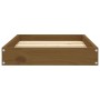 Cama para perros madera maciza pino marrón miel 61,5x49x9 cm de vidaXL, Camas para perros - Ref: Foro24-820854, Precio: 31,48 €