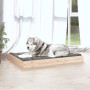 Hundebett aus massivem Kiefernholz 101,5x74x9 cm von vidaXL, Betten für Hunde - Ref: Foro24-820866, Preis: 52,79 €, Rabatt: %