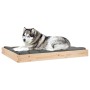 Hundebett aus massivem Kiefernholz 101,5x74x9 cm von vidaXL, Betten für Hunde - Ref: Foro24-820866, Preis: 52,79 €, Rabatt: %