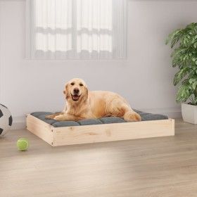 Cama para perros madera maciza de pino 71,5x49x9 cm de vidaXL, Camas para perros - Ref: Foro24-820856, Precio: 33,25 €, Descu...