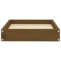 Hundebett aus massivem Kiefernholz, honigbraun, 51,5 x 44 x 9 cm von vidaXL, Betten für Hunde - Ref: Foro24-820849, Preis: 19...
