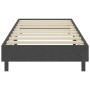 Estructura de cama Box Spring tela gris 90x200 cm