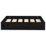 Hundebett aus massivem schwarzem Kiefernholz, 51,5 x 44 x 9 cm von vidaXL, Betten für Hunde - Ref: Foro24-820850, Preis: 20,8...