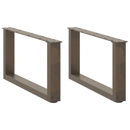 Patas para mesa de centro en forma de U (2 unidades, acero