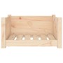 Hundebett aus massivem Kiefernholz 55,5x45,5x28 cm von vidaXL, Betten für Hunde - Ref: Foro24-821442, Preis: 49,28 €, Rabatt: %