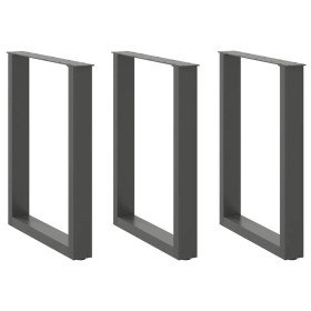 Patas para mesa de comedor en forma de U (3 unidades)