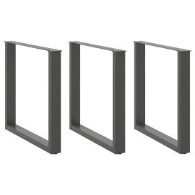 Patas para mesa de comedor en forma de U (3 unidades)